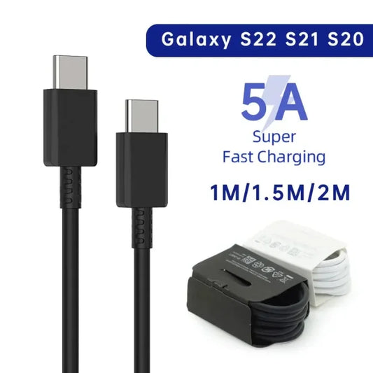45W USB C Cable for Super Fast Charging of Samsung Galaxy S20 and More
