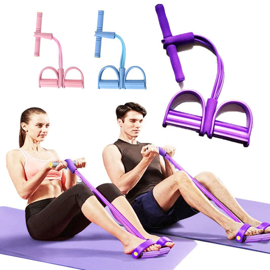 Fitness Gum Resistance Bands Latex Pedal Exerciser  | Yazijico™